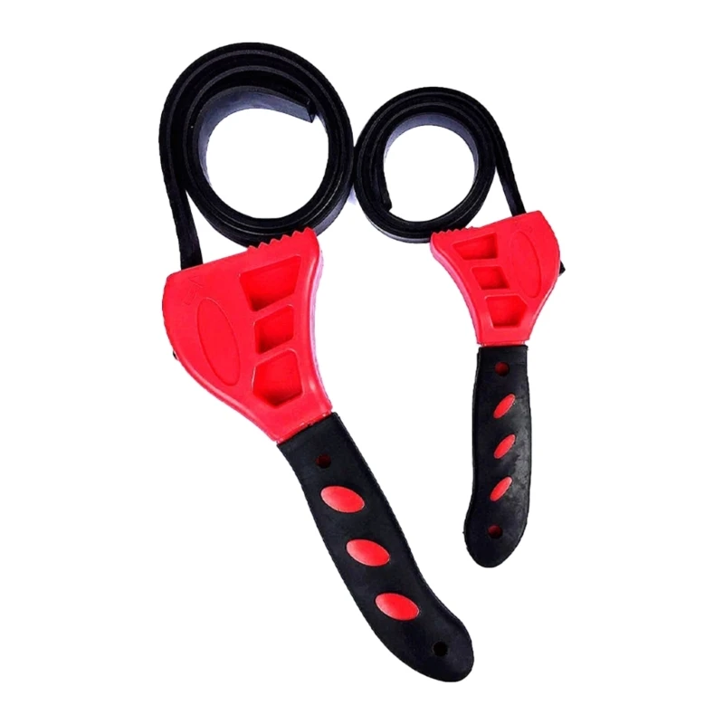 

Multiple Use Strap Wrench Set Versatile Strap Wrench set Adjustable Strap Wrench set 2pcs for Home & Auto Maintenance