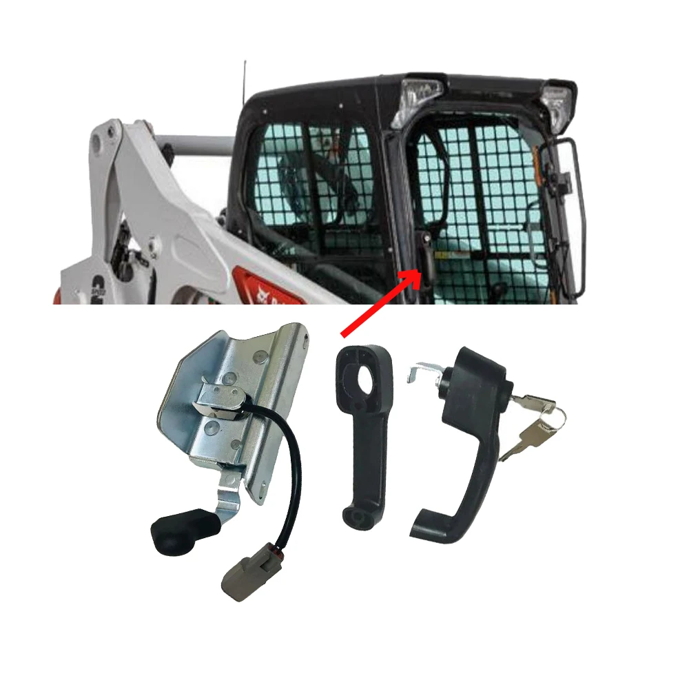 7109661 7109662 Door Handle Latch Kit Fits Bobcat 753 763 773 863 883 A300 A770 S100 S130 S150 S220 T140 T180