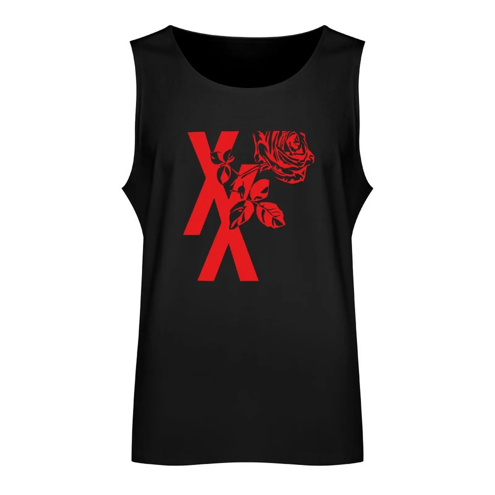 mgk-xx czerwony Tank Top t-shirt do kulturystyki szybkoschnący t-shirt