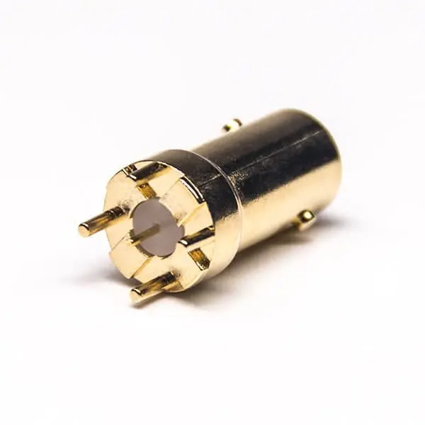 Best BNC Connector PCB Mount Female Stright Through Hole 50Ohm