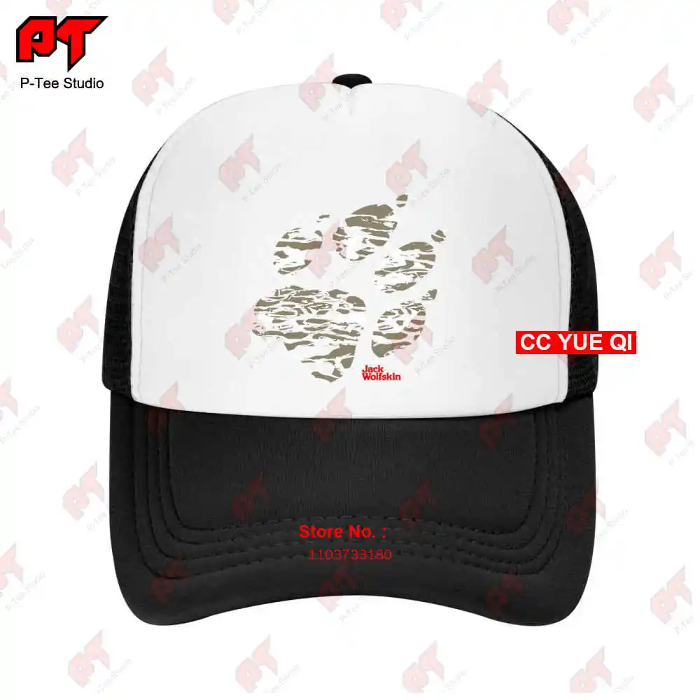 Jack Wolf Laguna Paw 01 Baseball Caps Truck Cap EDNU