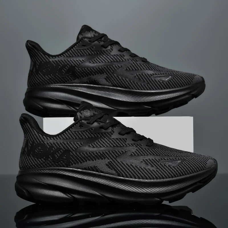 Men's Running Shoes Jogging Trainer Couple Race Outdoor Non-Slip Sneakers Mesh Cushioning Luxury Shoes Breathable Off-road Shoes view 5