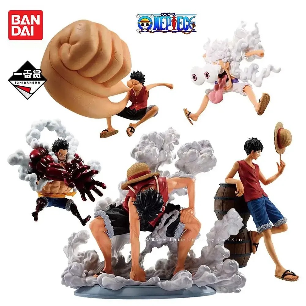 Genuine Original Bandai Ichiban Kuji One Piece 25Th Anniversary of Animation Monkey D. Luffy Anime Model Brand New and Unopened