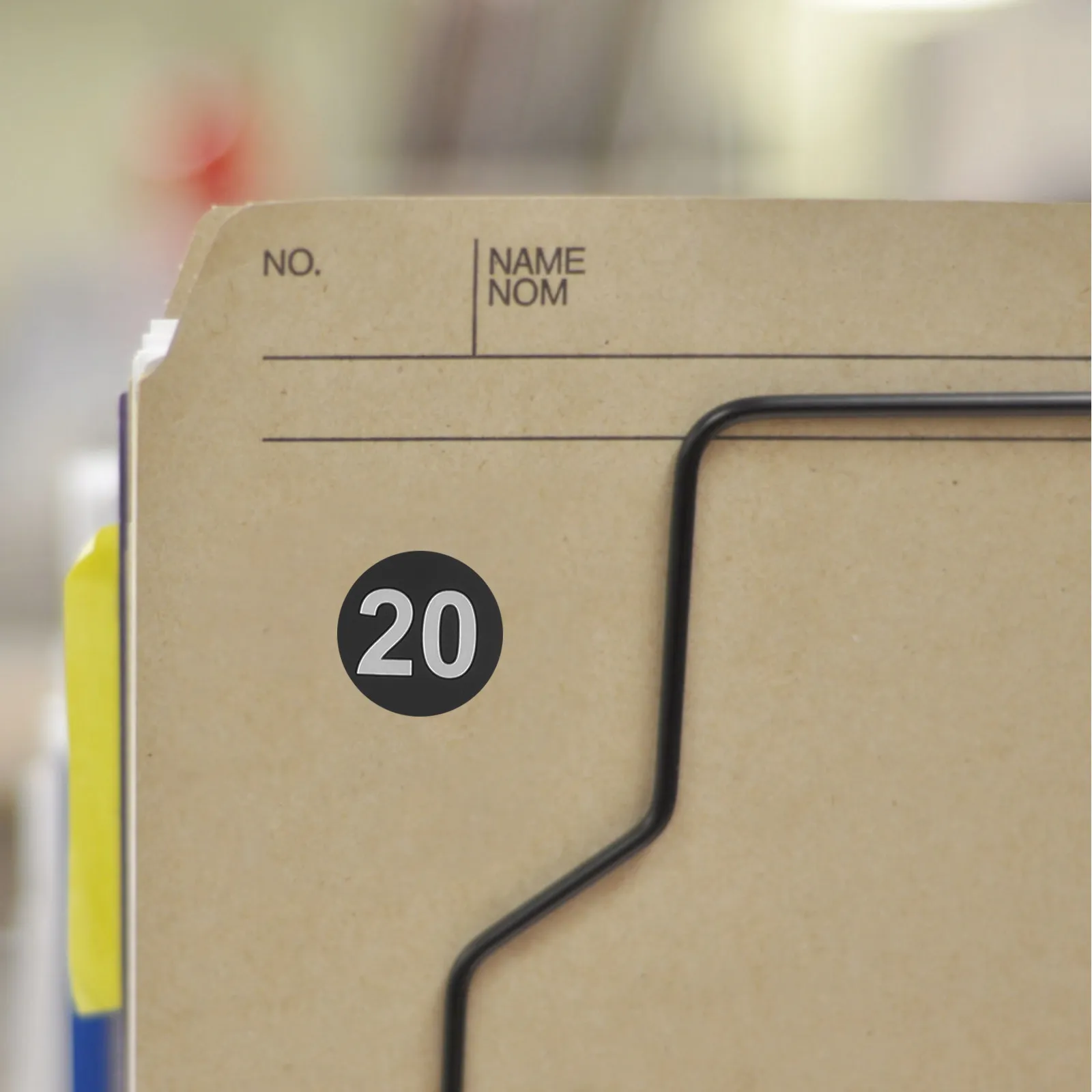 

4 Sheets Round Number Stickers Vinyl Based Waterproof Decals for Doors Lockers Gyms Tables Indoor Outdoor Use Number Stickers