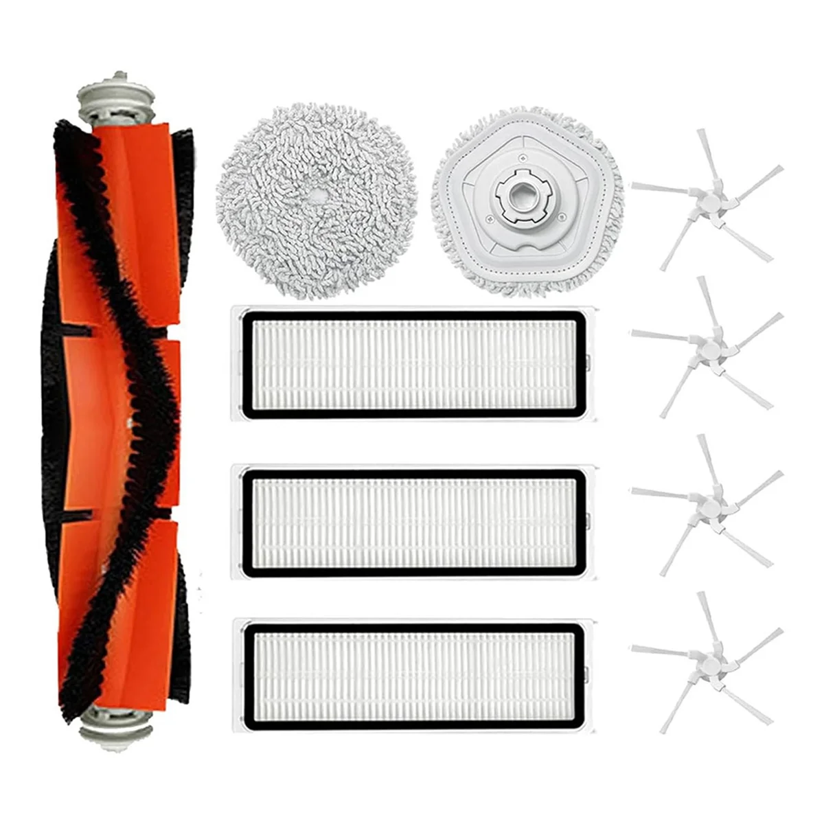 popular Accessories Kit for Dreametech W10 W10 Pro Main Brush Side Brush Mop Pads Hepa Filter Attachments