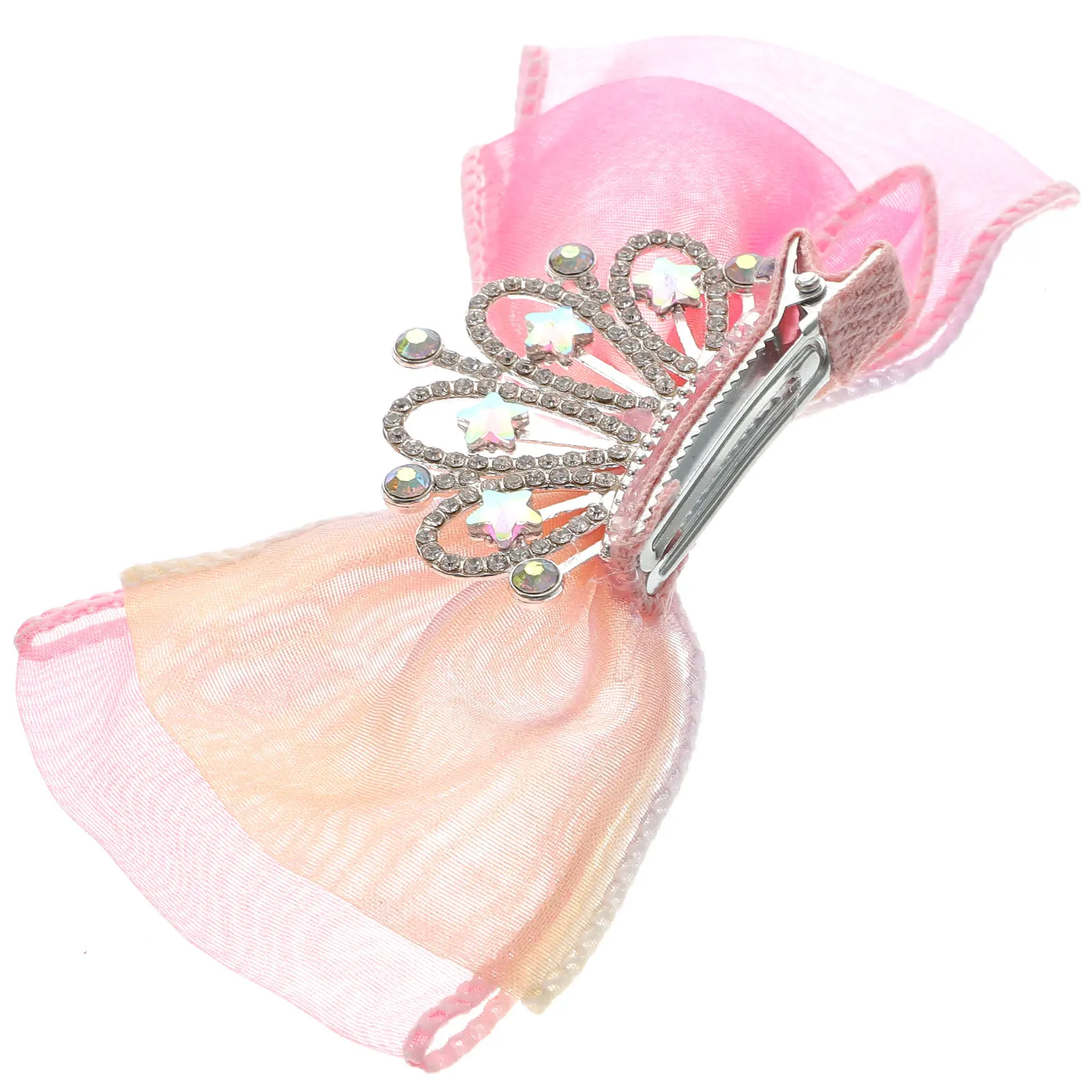 

Bow Hairpin Crown for Baby Girl Toddler Clips Accessories Girls Bows Little Girl Hair Accessories Toddler Bows Hair Clips For