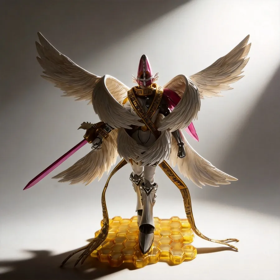

Digimon Adventure Angemon Holy Angemon Action Figure 22cm GK Statue Anime Collection Model Decoration Gift