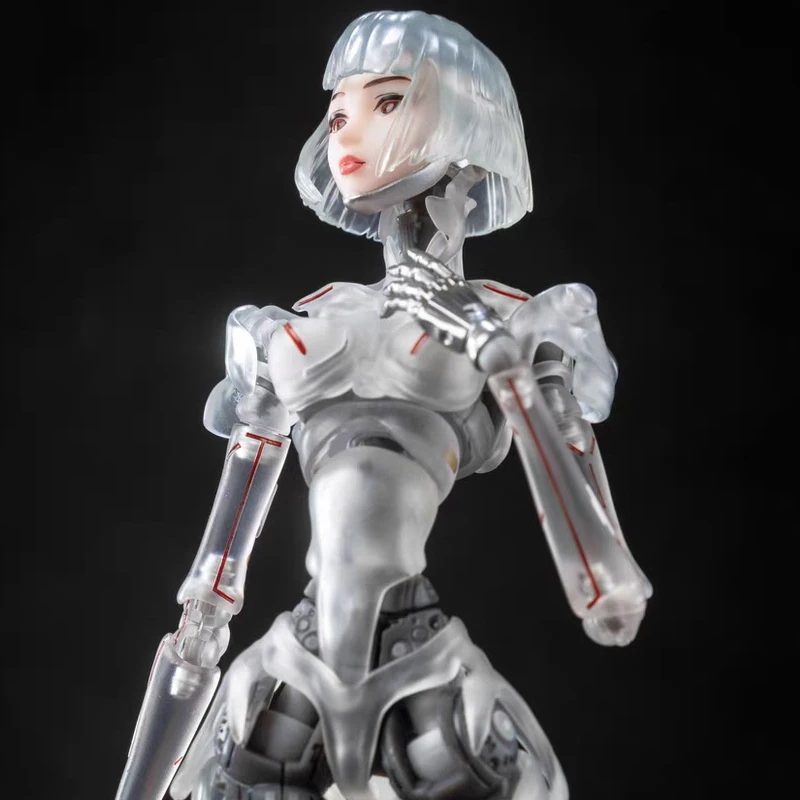 

Tcv Gukesi 1/12 Scale Articulated Action Figure - AI Agent Beauty Type for Anime Collectible Model Desktop Decoration Gift for