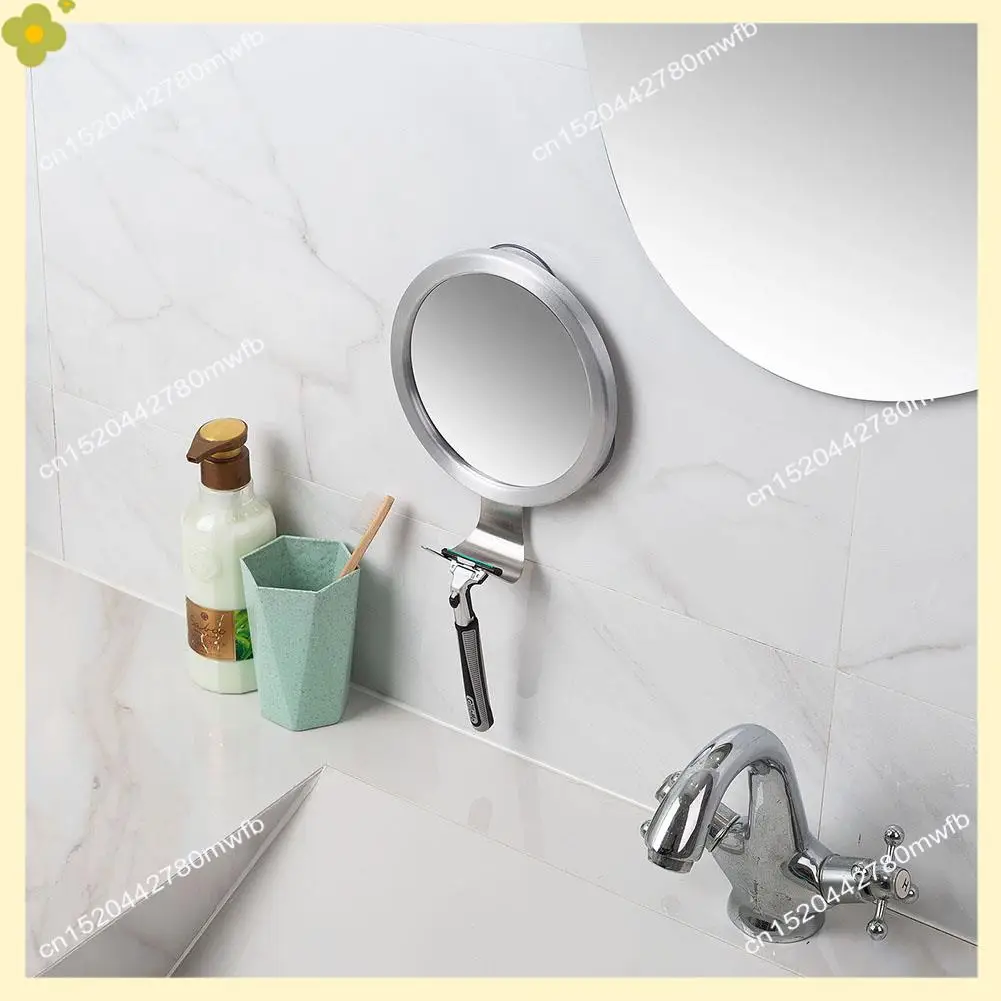 

LDHL 1 шт. портативное безтуманное зеркало для ванной комнаты, зеркало для бритья для душа с присоской, настенное крепление для ванной комнаты