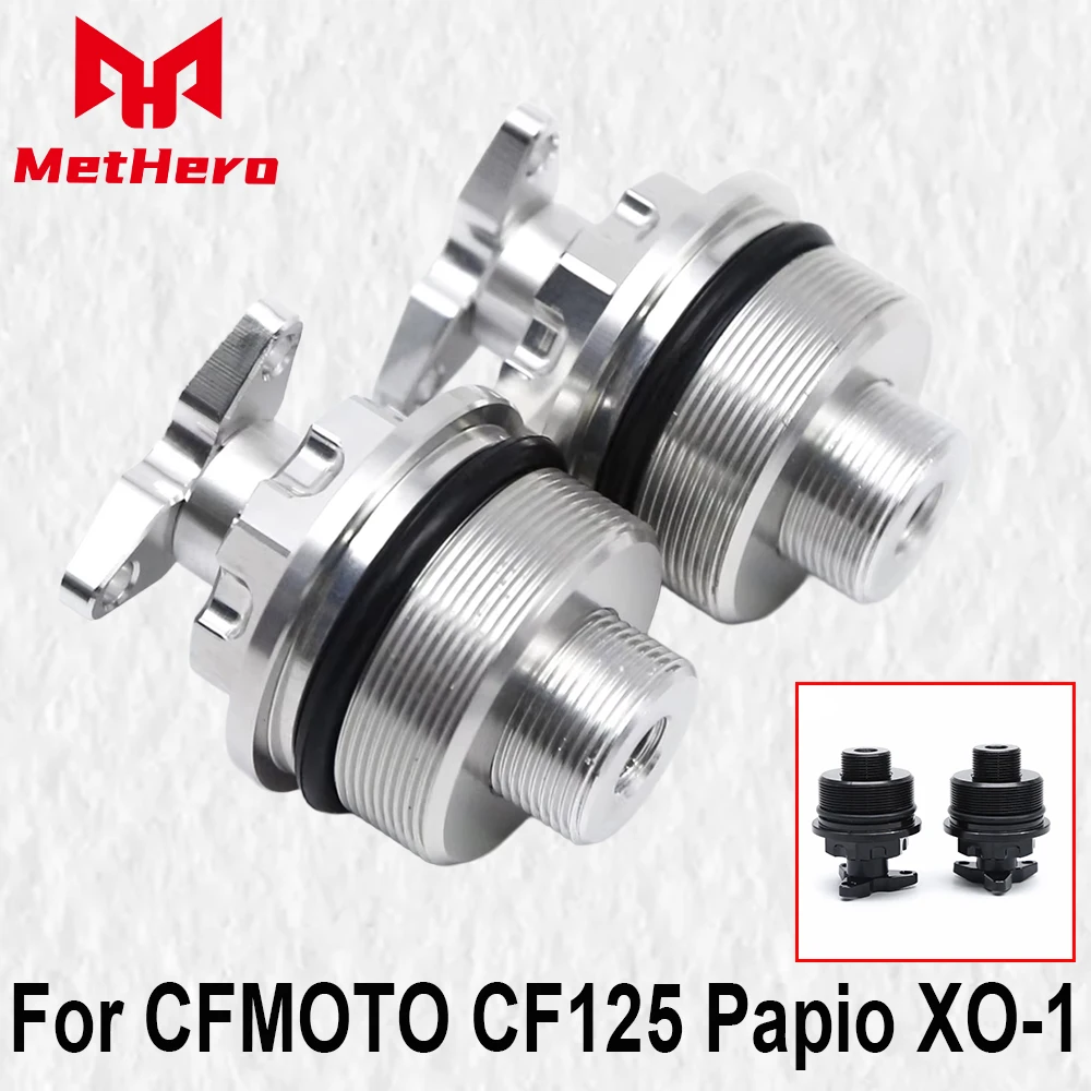 

CNC Motorcycle Preload Adjuster Fork Cap Bolt Accessories Fit For CFMOTO CF Moto CF125 Papio XO-1