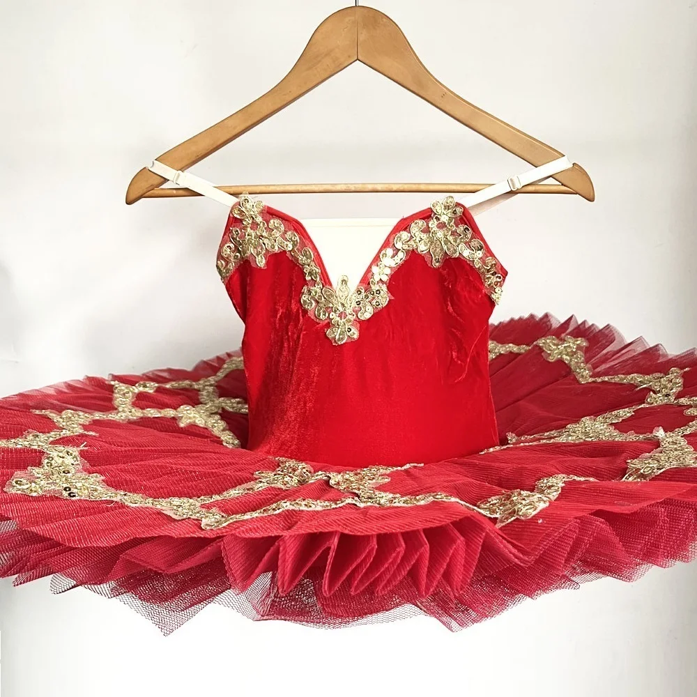 زي الباليه للفتيات ، توتو المهنية ، ملابس الباليه للأطفال الصغار ، رقص بحيرة البجع ، فستان التزلج على الباليه الفطائر للأطفال