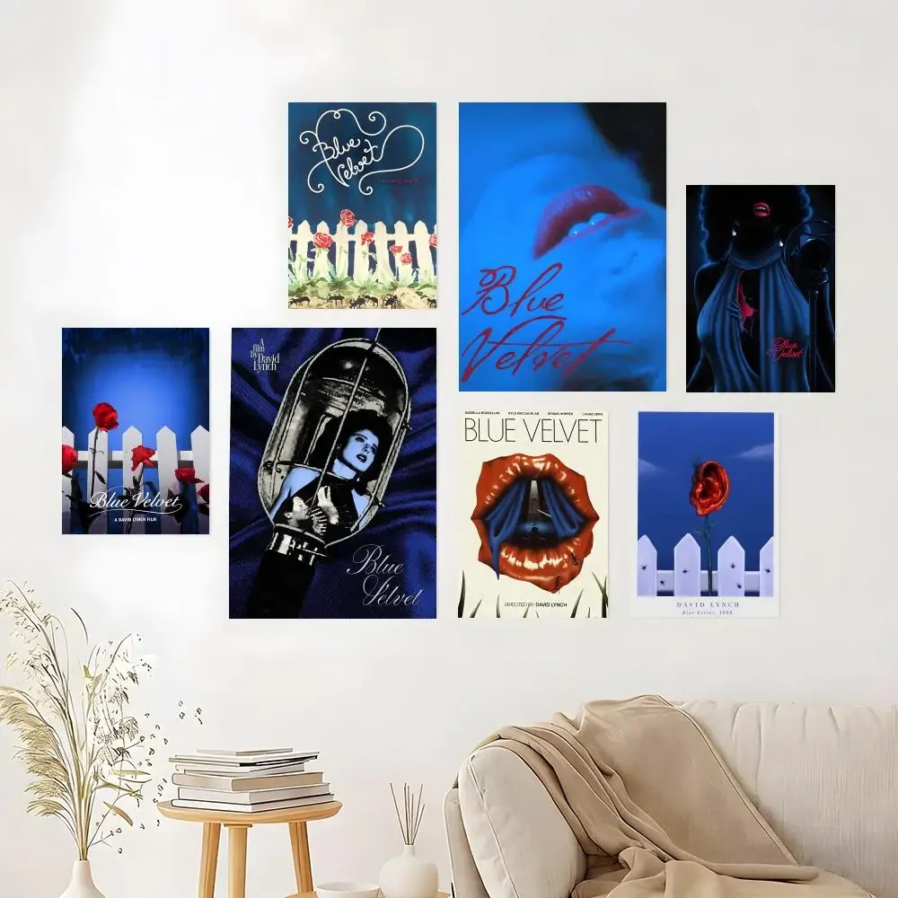 Movie B-Blue V-Velvet Poster Multi-Purpose Wall Art For Living Room Bedroom Office Bar Home Decor Gift