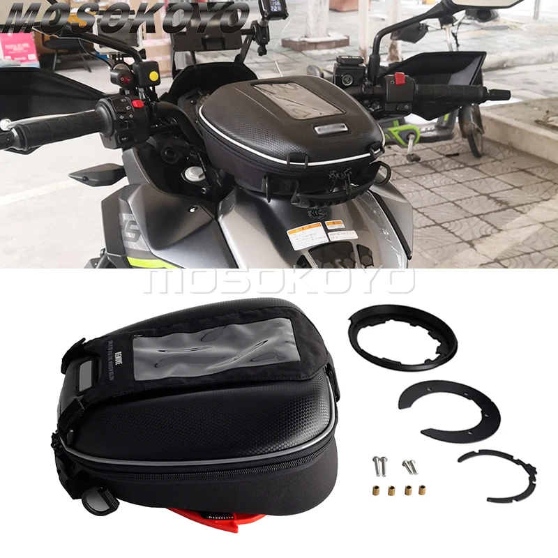 Motorcycle Tanklock Bag For Kawasaki Z250 Z300 Z 300 250 Ninja 300 250R EX250R 690 R Accessories Fuel Tank Bags Storage Case Box