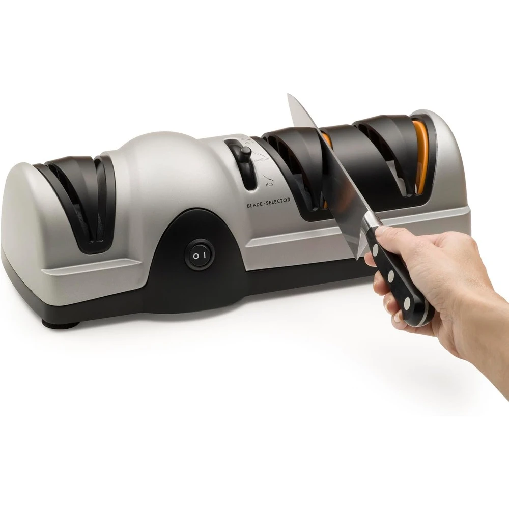 

Presto 08810 Professional Electric Knife Sharpener ，Easy 3-stage sharpening system