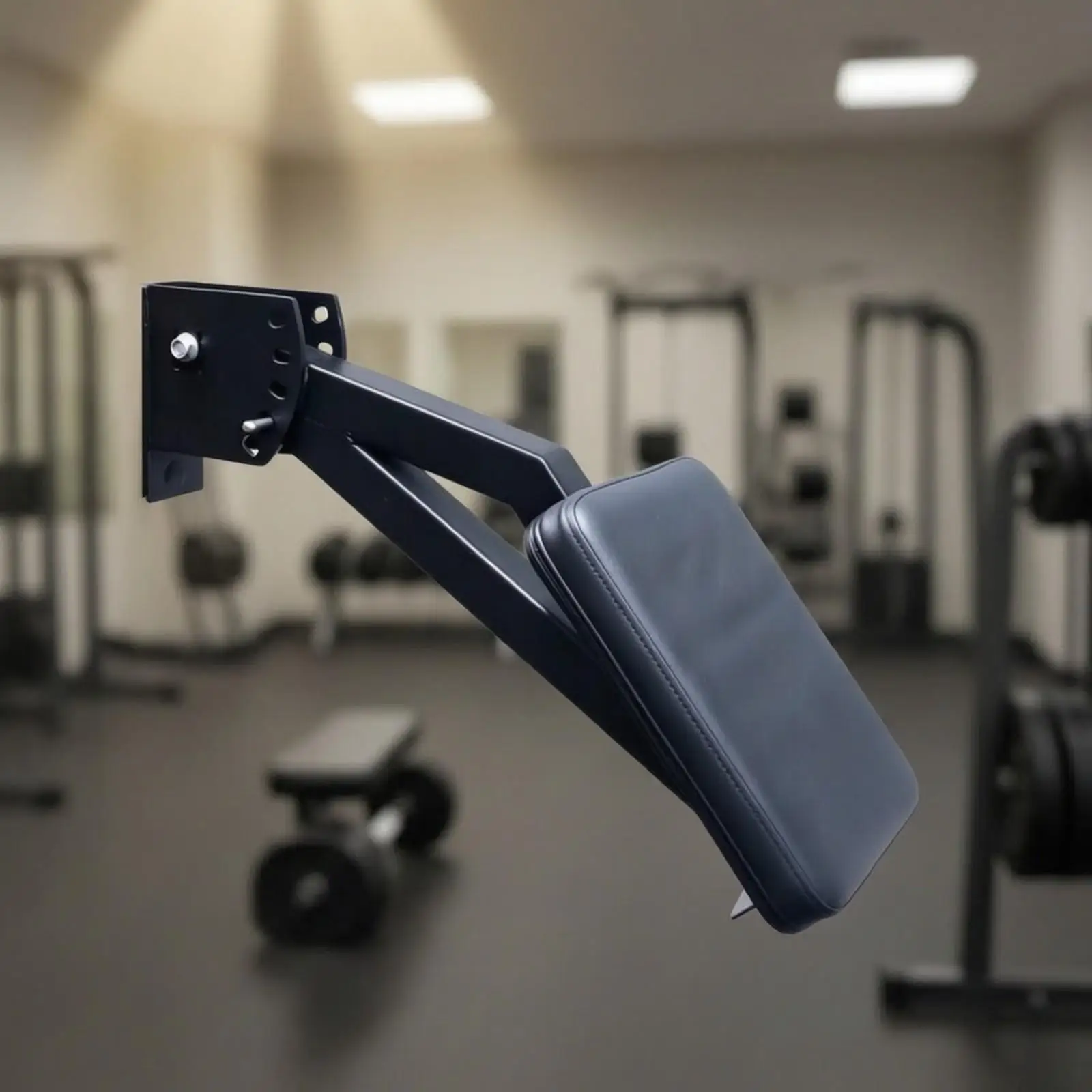 Steel Adjustable Squat Rack with Comfortable Cushion for Multi Pin Hole Height Customization in Intense Lifting Exercises