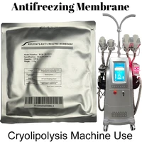 Membrana anticongelante para cavitación, congelación de grasa, enfriamiento criogénico, terapia de pérdida de peso, Gel refrescante anticongelante, almohadillas para criolipólisis, 10 Uds.