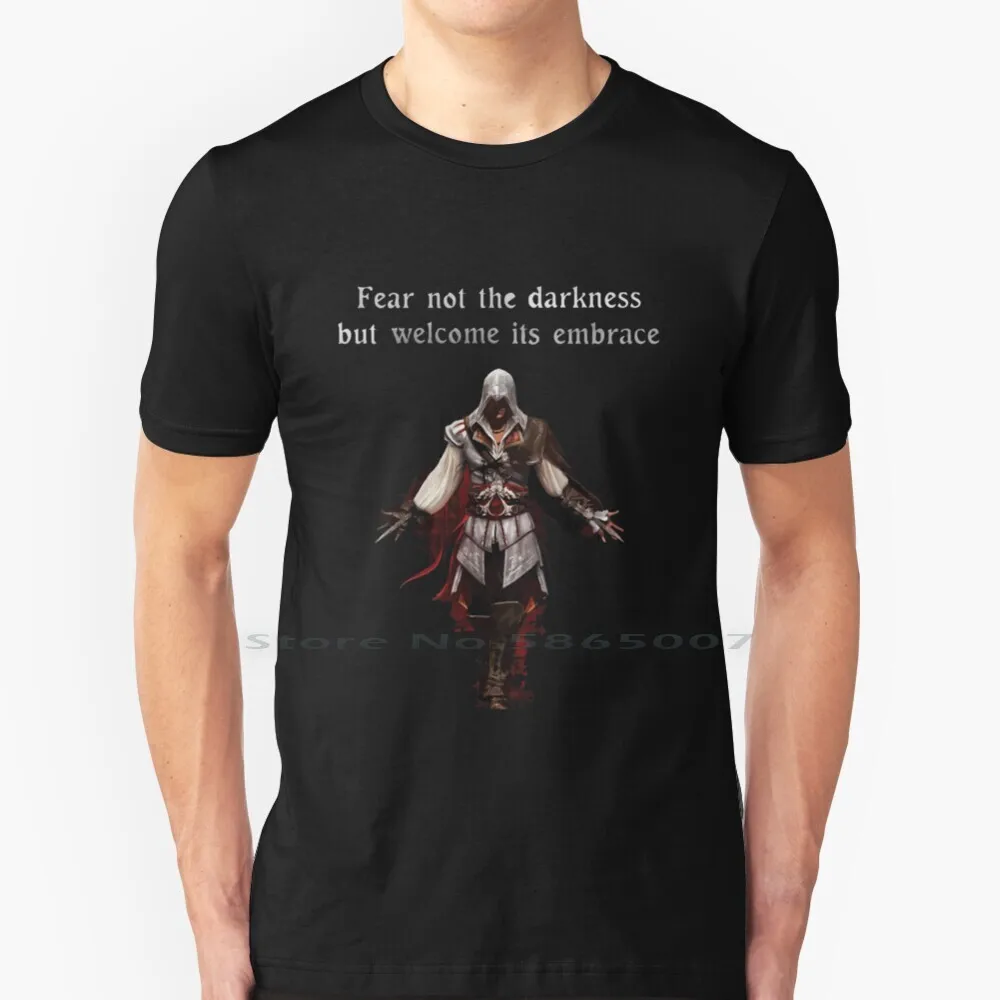 New 100% Cotton T Shirt Brotherhood Valhalla Origins Unity Rogue Blackflag Syndicate Ezio Costume Games Gamer Game Lovers