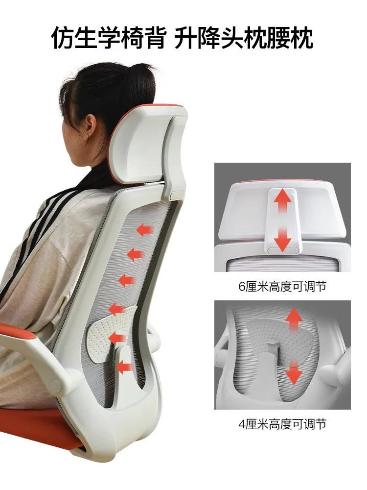 *Computer chair, home study, study desk, student writing, office reclining seat, ergonomic chair