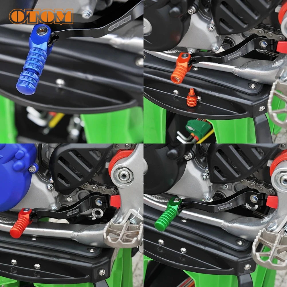 Motorcycle CNC Folding Gear Shift Lever Configure Extended Pedals For ZONGSHEN NC250 NC450 Kayo BOSUER MOTOLAND AVANTIS ENDURO