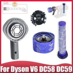For Dyson V6 DC58 DC59 DC72 DC61 DC74 Vacuum Cleaner Spare Part, Motor Rear Cover Back Cover HEPA Filter Replacement parts