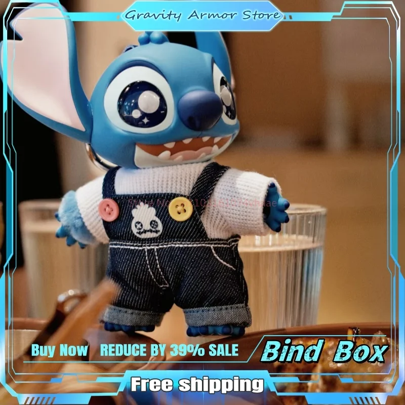 

2025 New Stitch Dress Up Show Series Trendy Blind Box Toys Cute Cartoon Collect Anime Stitch Model Girl Birthday Surprise Gift
