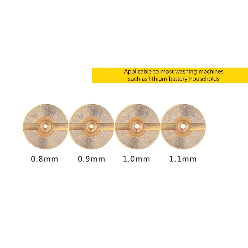 0.8/0.9/1.0/1.1mm High Pressure Cleaner Car Wash Nozzle Foam Pot Accessory Nozzle Copper Spray Core Car Wash Cleaning Tool 