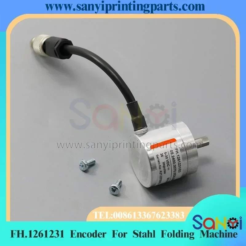 Originele FH.1261231/01 Encoder ABO-36-E7-0.07-PP IV28M/1-0004 Voor Stahl Vouwmachine