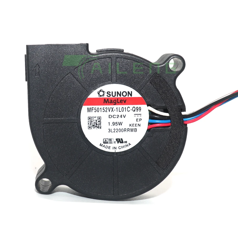 Sunon 5015 24V dmychadlo fanoušek MF50152VX-1L01C-Q99 50x50x15mm 1.95W PWM 6000RPM 4.8CFM 4wire dovést chladič