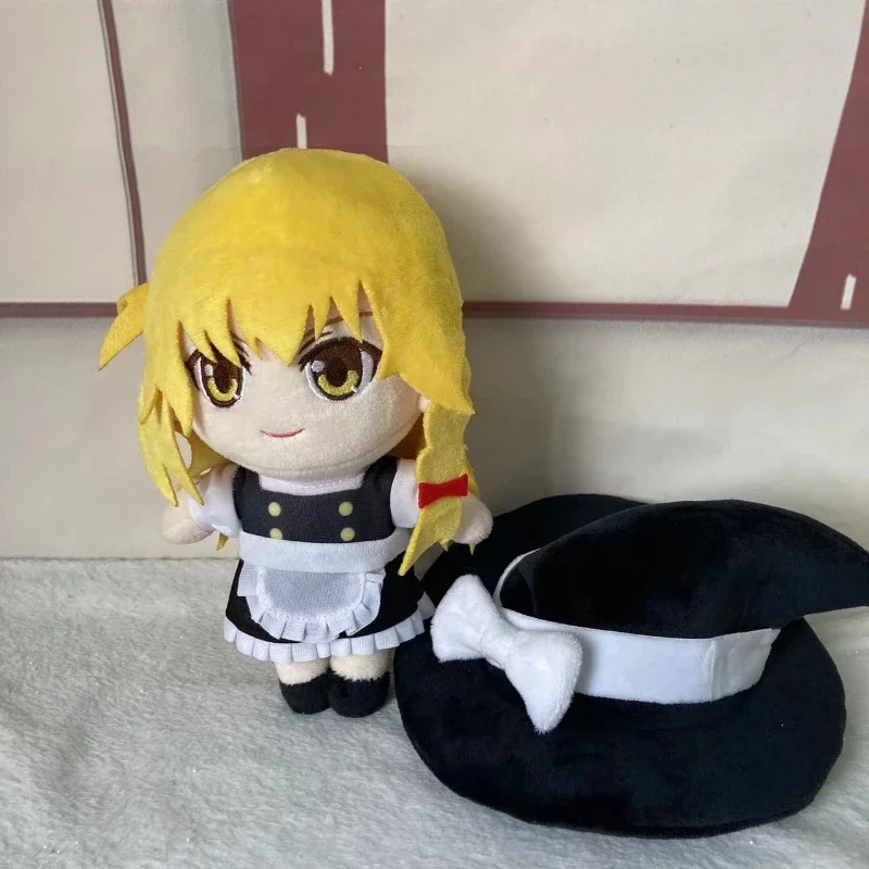 توهو دخان ألعاب من القطيفة Hakurei Reimu Kirisame ماريسا كيريسام محشوة الدمى الكرتون بلوشي أرقام وسادة تزيين الهدايا