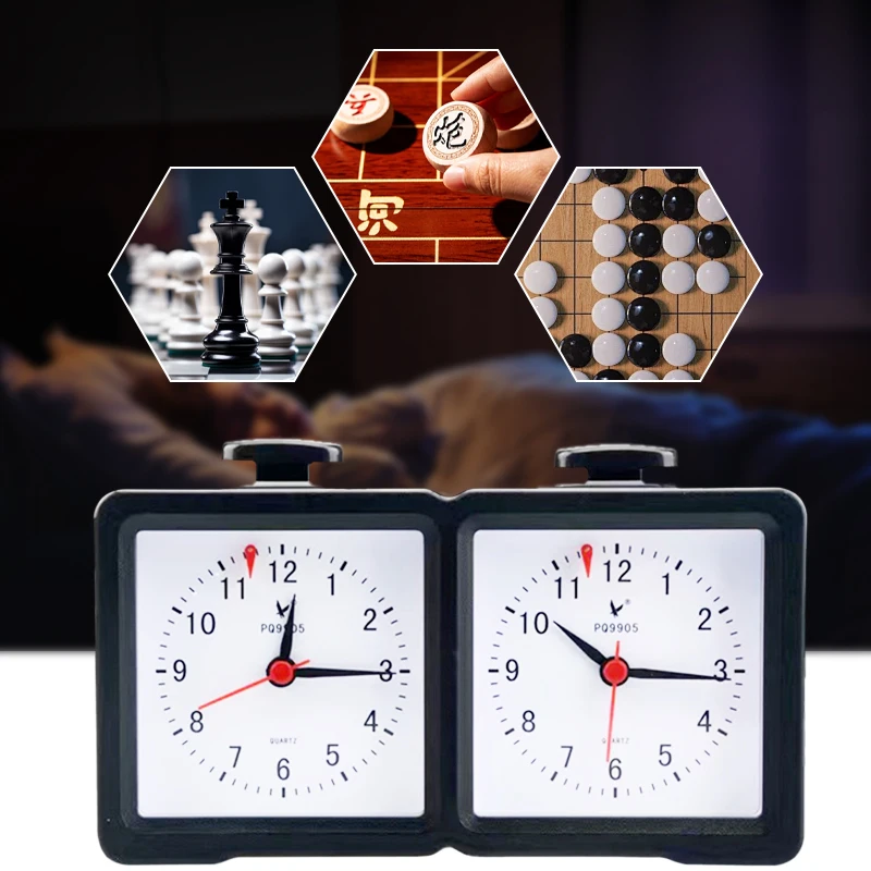 

Portable Chess Clocks Digital Chess Board Gobang Games Professional Competition Count Up Down Electronic Alarm Stop Timer