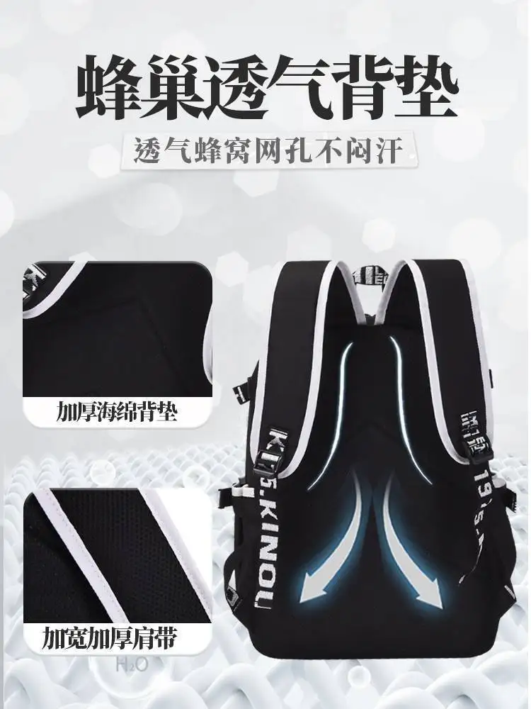 حقيبة هونكاي إمباكت 3 للأولاد والبنات في المدارس الابتدائية المتوسطة 2024 موديل جديد حقيبة ظهر عالية القيمة ذات سعة كبيرة وخفيفة الوزن