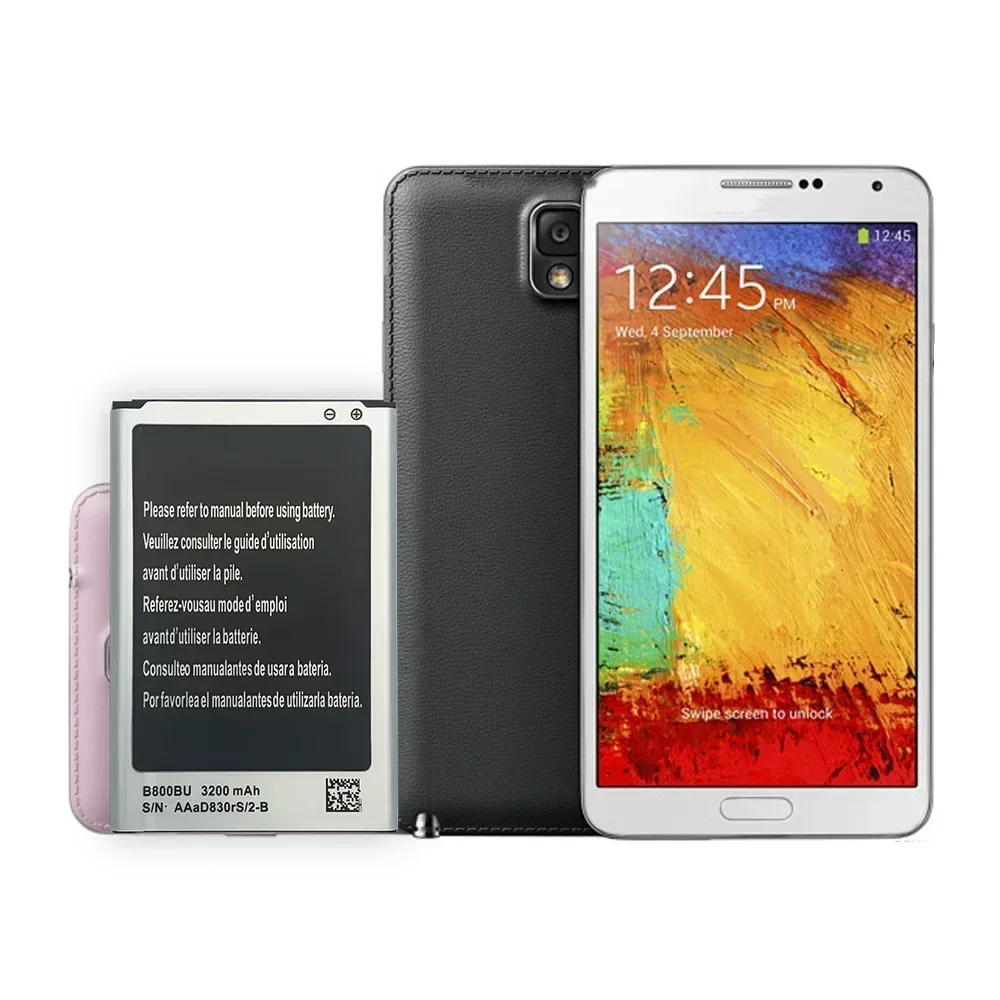

B800BU Battery For Samsung Galaxy Note 3 N900 N9002 N9005 N9006 N9008 B800BC N900P N900R4 N900S N900T N900U N900V N900W8 Bateria