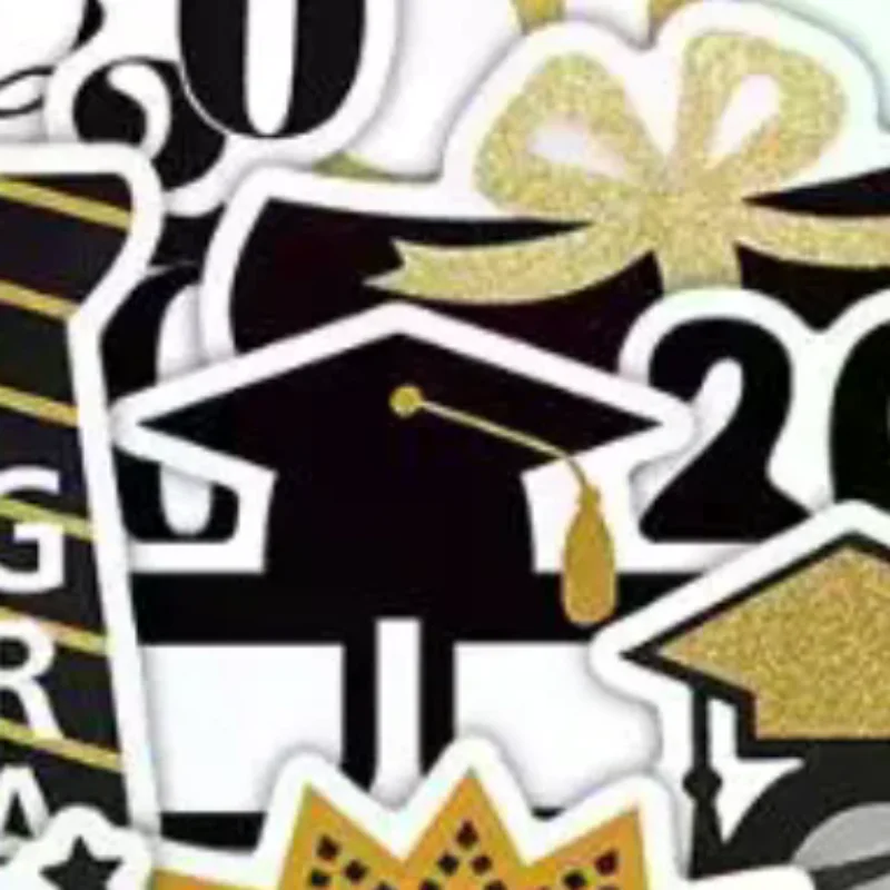 2026 Graduation Season Graffiti Stickers Cartoon DIY Toys Secret For Bottle Aesthetic Decals