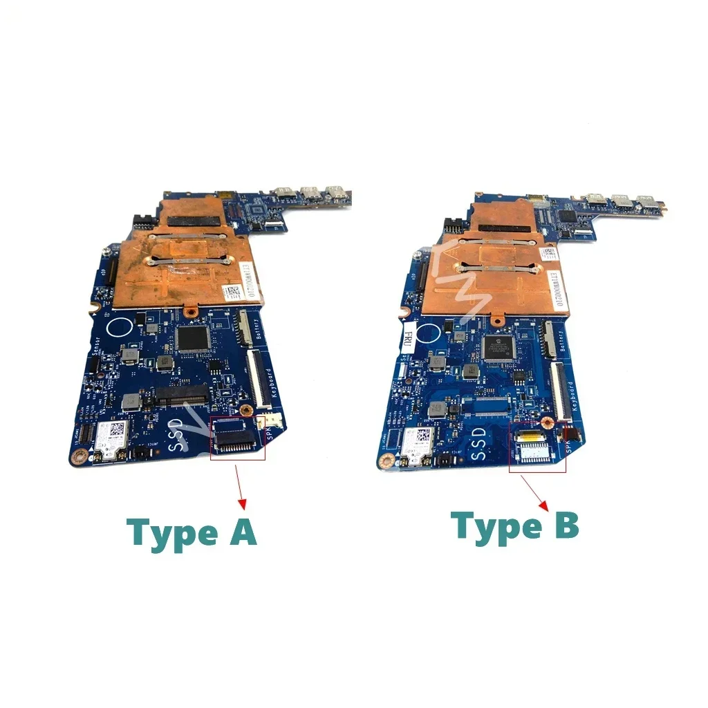 Imagem -02 - Placa-mãe Portátil para Dell Latitude 11 3180 3189 La-e371p com Cpu N3350 N4200 4g Ram Notebook Mainboard