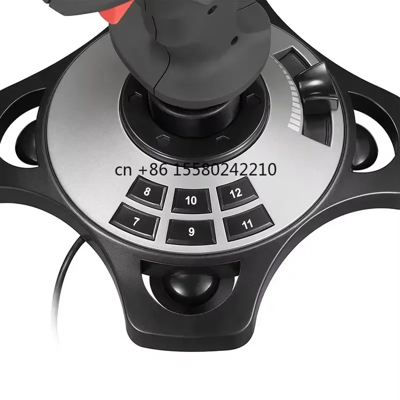 2026 hot for PXN-2113Pro Computer Simulation Game Flight Rocker PC Gamepad with Vibration Feature Joystick