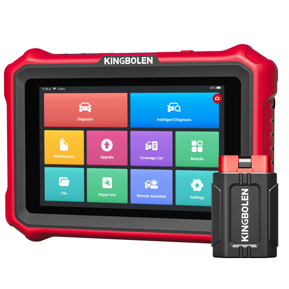 KINGBOLEN K8 PRO ALL Systeem Bidirectioneel Scan diagnostisch hulpmiddel OBD2-scanner 34+ Reset Actieve test ECU-codering FCA CAN FD & DOIP - afbeelding 2