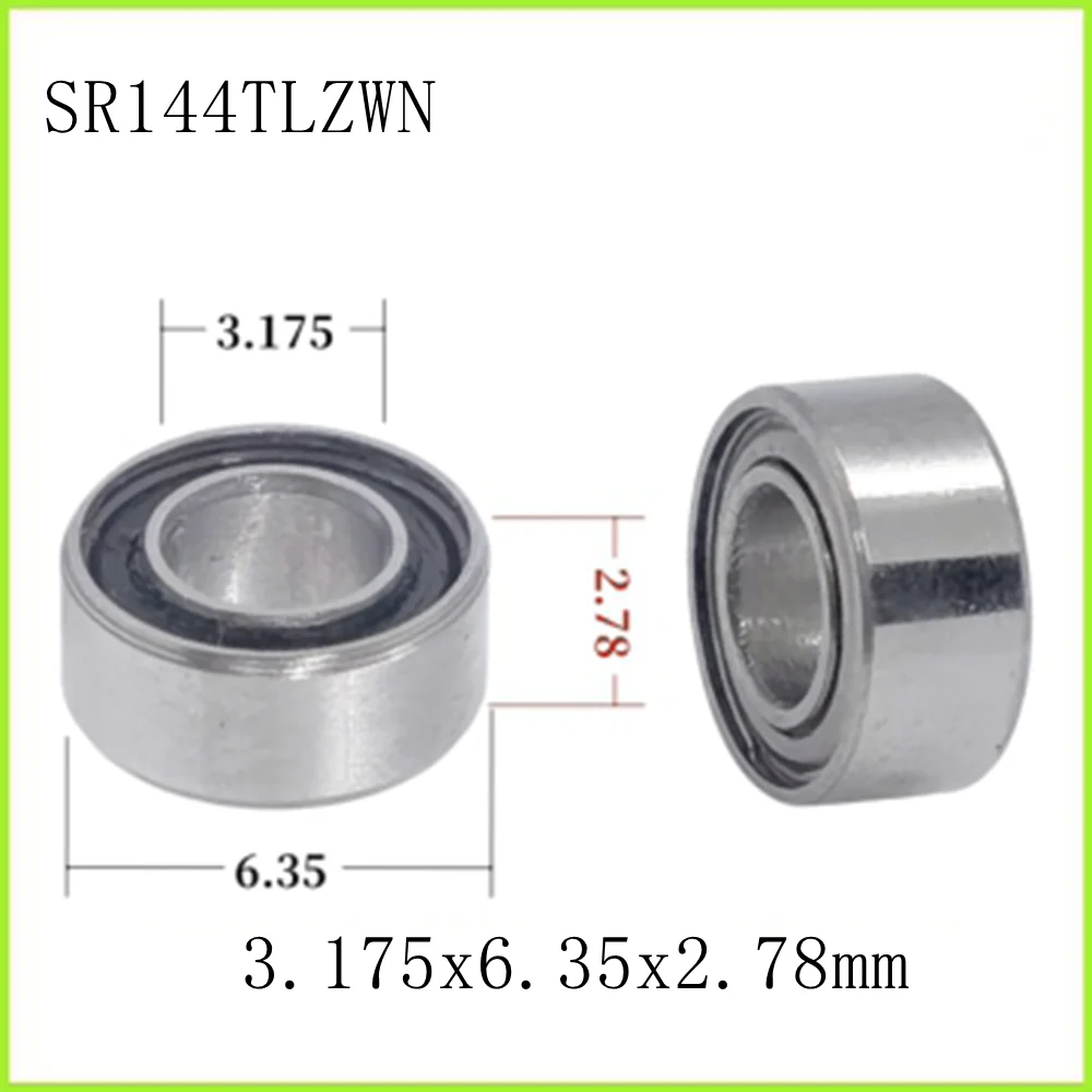 10pcs handpiece ceramic dental bearings SR144TLZWN 3.175x6.35x2.78mm For KV SMARTtorque S609C / S619C / S619 L DA55B2L-814
