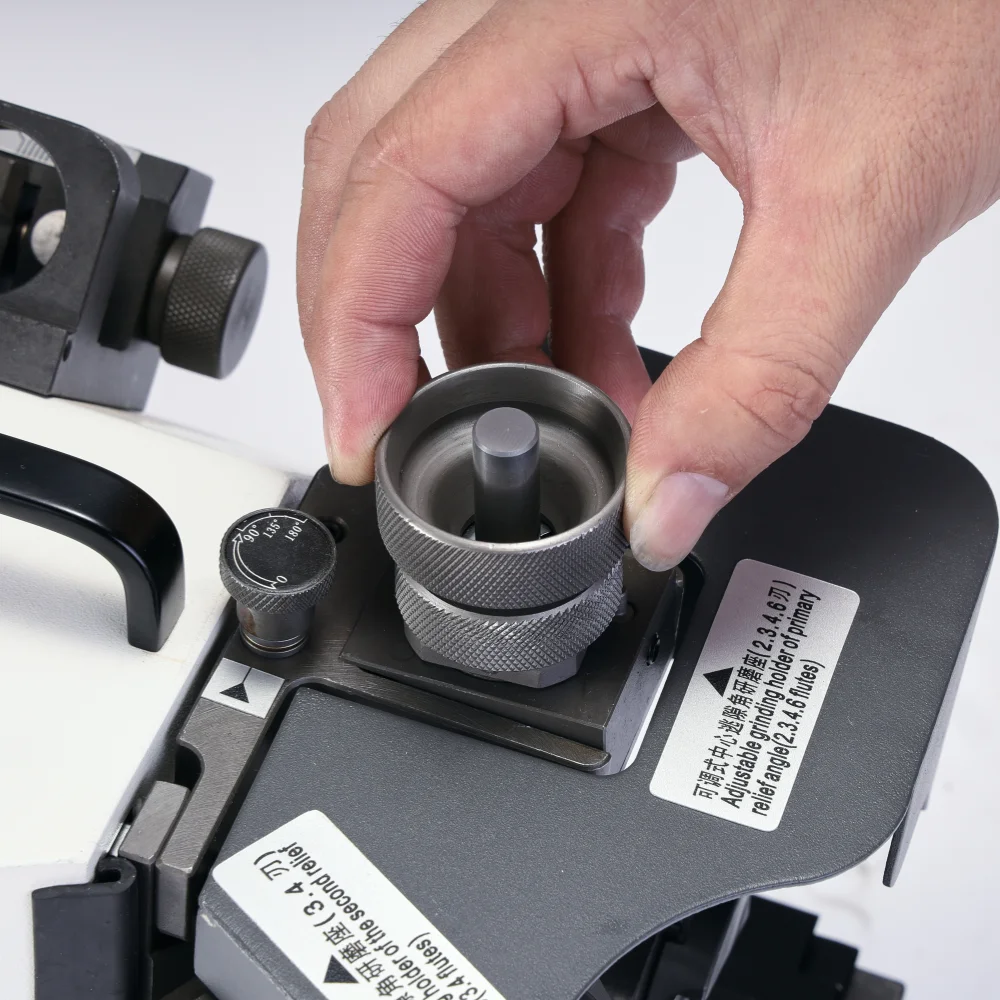 Txmc TX-X6 4-14mm precisão elétrica espiral fresa cortador re-sharpener 2 3 4 slot