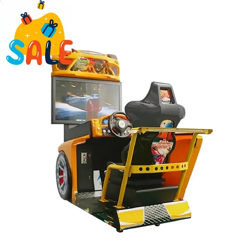 Need for Speed Racing Arcade Game Machine 42 Inch Racing Simulator With Luxury Seat for Arcade Game Zone Custom