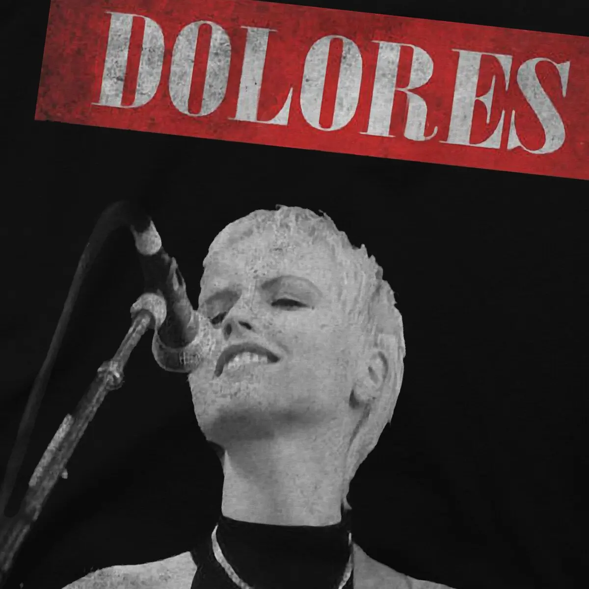 Men Dolores O Riordan T Shirts The Cranberries Cotton Clothing Vintage Short Sleeve O Neck Tees Printed T-Shirts