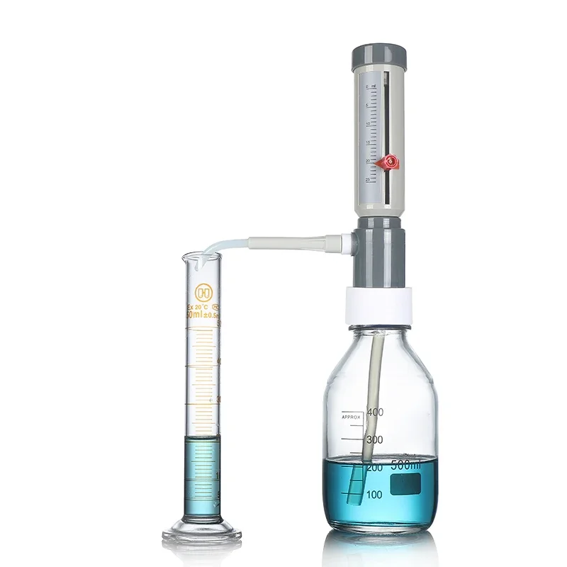 Laboratory Bottle- top Dispenser Gispenser 0-25ml Sleeve Type Adjustable Quantitative Separator