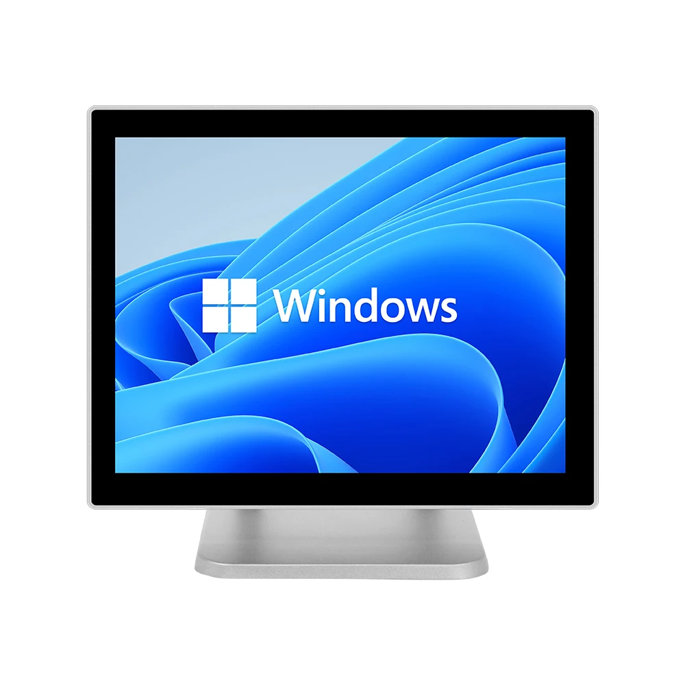 S330 الفضة CE/FCC معتمد POS محطة نظام ويندوز متوافق مع الجسم المعدني ماكينة تسجيل المدفوعات النقدية لمتاجر البيع بالتجزئة الاتحاد الأوروبي/الولايات المتحدة الباركود POS #1