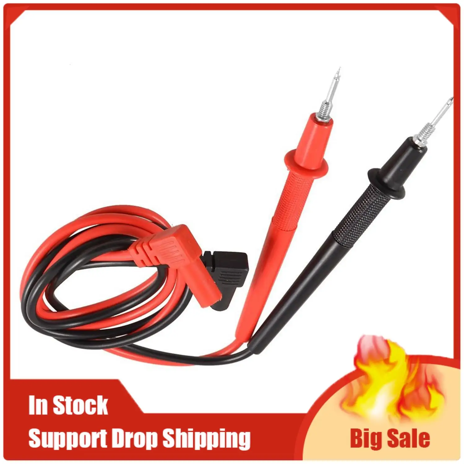 Лучшие предложения 1 пара штекеров типа «банан» 1000 В, тестовый провод для зонда вольтметра 2,6 фута и 20 шт. 2-контактный винтовой клеммный блок, разъем 5,08 мм