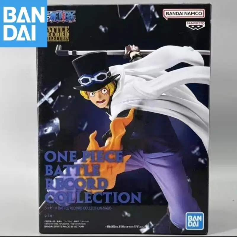 

Подлинная Bandai Namco Banpresto One Piece Battle Record Collection Sabo, оригинальная аниме-фигурка, модель, коллекционная фигурка, игрушки, подарок