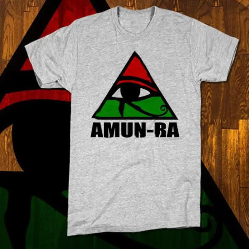 Egyptian T Shirt Amun Ra Ancient Egypt King Tut Hieroglyphics Kemetic God New