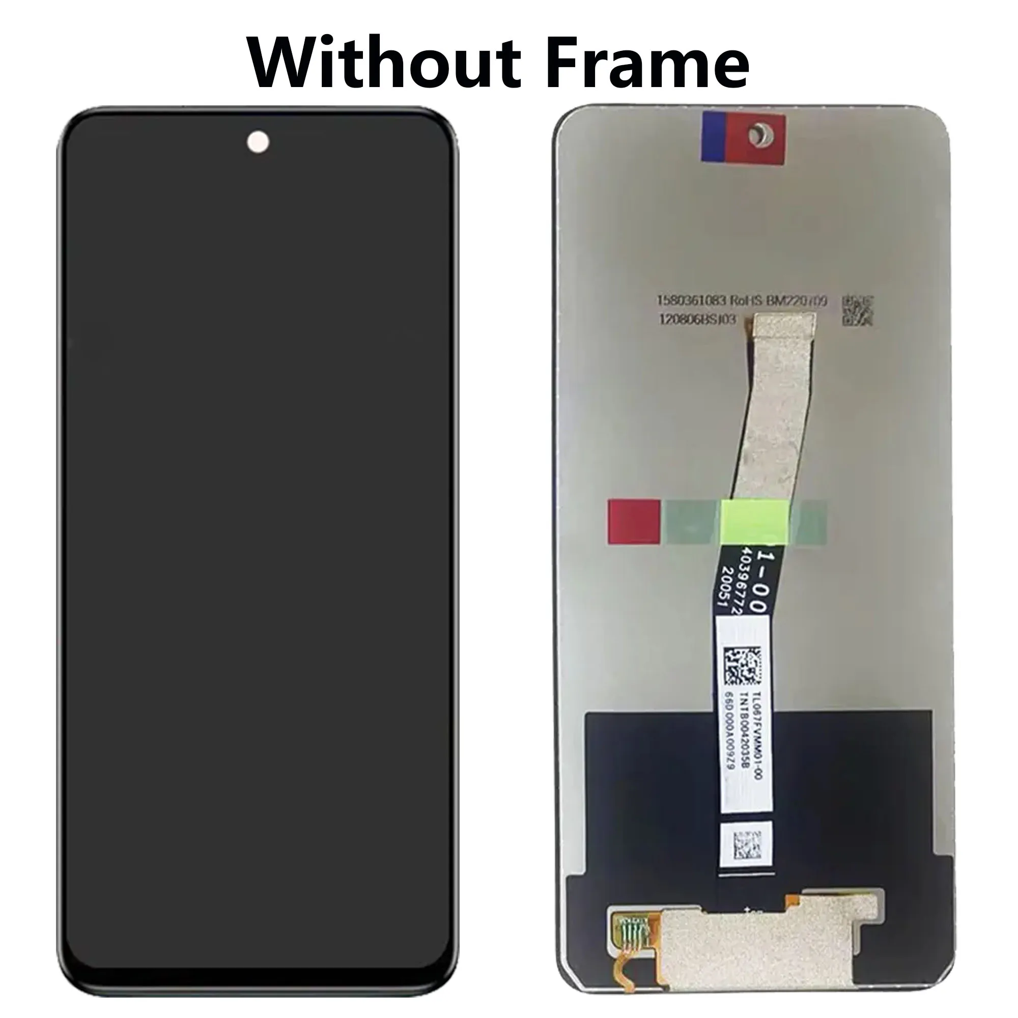 6.67“Pantalla Lcd Display Touch Screen For Xiaomi Redmi Note 9pro M2003J6B2G Digitizer Assembly Replacement repair parts