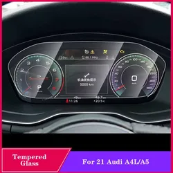 GPS Navigation Tempered Glass Screen Protector Cover Protective Film Tempered Glass Car Accessories For Audi A4/A4L 2020-2021