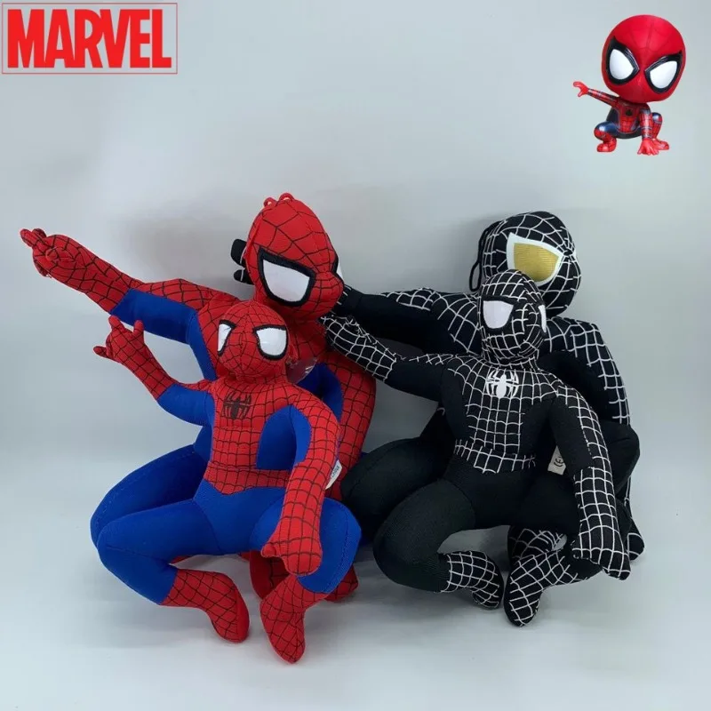 

Marvel милый мультфильм Человек-паук новая модная игрушка для мальчиков персонализированная плюшевая кукла приятная для кожи высокоэластичная мягкая игрушка подарок на день рождения