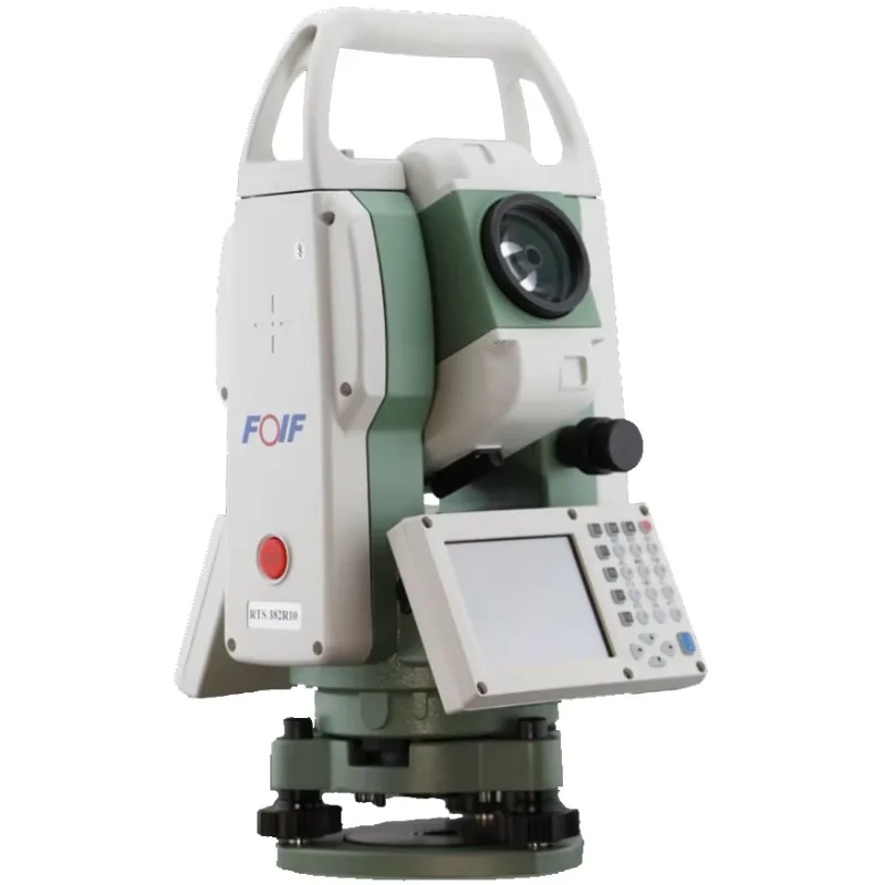 6-line LCD Display Optical Instrument With Laser Plummet FOIF OTS682 Total Station For Topographic Surveying