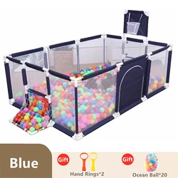 Baby Playpen Baby Corralitos Safety Barriers Basketball Football Baby Activity Gym Baby Ball Pool Park Kids Safety Fence